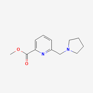 Methyl 6-(pyrrolidin-1-ylmethyl)picolinate