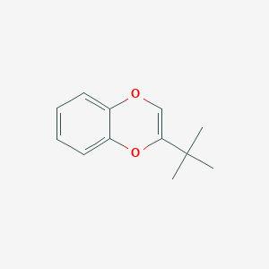 molecular formula C12H14O2 B3225756 2-Tert-butyl-1,4-benzodioxine CAS No. 125107-01-9