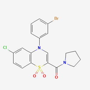 N-(4-{1-[(allylamino)carbonyl]cyclobutyl}phenyl)-4-methylbenzamide