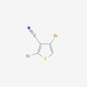 2,4-Dibromothiophene-3-carbonitrile