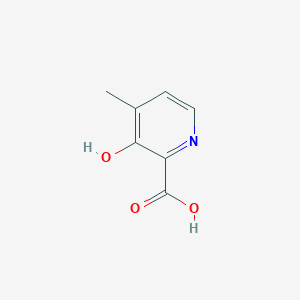 molecular formula C7H7NO3 B3226531 3-Hydroxy-4-methylpyridine-2-carboxylic acid CAS No. 1256788-22-3