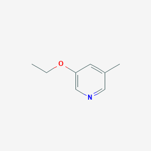 molecular formula C8H11NO B3226619 3-乙氧基-5-甲基吡啶 CAS No. 1256825-14-5