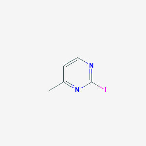 molecular formula C5H5IN2 B3226765 2-Iodo-4-methylpyrimidine CAS No. 1257854-91-3