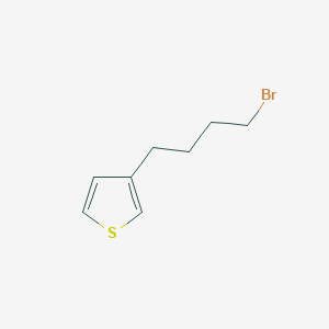molecular formula C8H11BrS B3226931 3-(4-Bromobutyl)thiophene CAS No. 125878-89-9