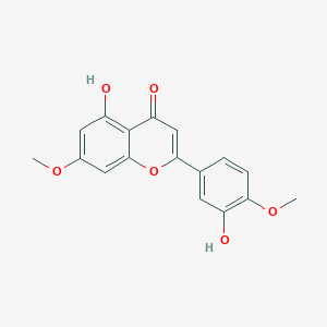 molecular formula C17H14O6 B032274 皮罗因 CAS No. 32174-62-2