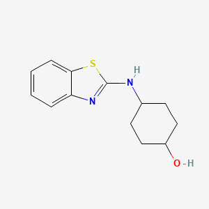 4-(Benzothiazol-2-ylamino)-cyclohexanol