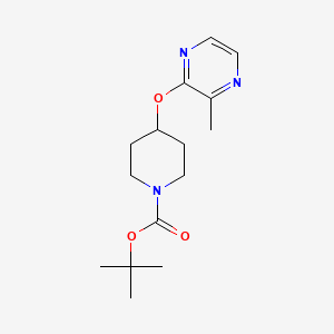 tert-Butyl 4-((3-methylpyrazin-2-yl)oxy)piperidine-1-carboxylate