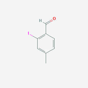 molecular formula C8H7IO B3228056 2-Iodo-4-methylbenzaldehyde CAS No. 126156-28-3