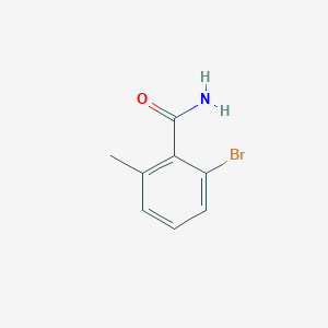 molecular formula C8H8BrNO B3228162 2-Bromo-6-methylbenzamide CAS No. 1261776-64-0