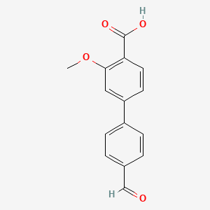 4-(4-Formylphenyl)-2-methoxybenzoic acid