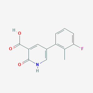 5-(3-Fluoro-2-methylphenyl)-2-hydroxynicotinic acid
