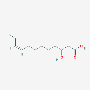 molecular formula C12H22O3 B3228416 cis-3-Hydroxydodec-9-enoc acid CAS No. 1263035-65-9