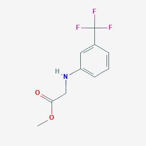 Methyl 2-[3-(trifluoromethyl)anilino]acetate