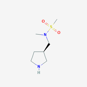 Methanesulfonamide, N-methyl-N-[(3R)-3-pyrrolidinylmethyl]-