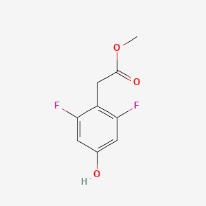 Methyl 2-(2,6-difluoro-4-hydroxyphenyl)acetate
