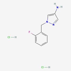 1-(2-Fluorobenzyl)-1H-pyrazol-4-amine dihydrochloride