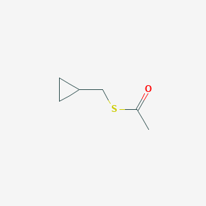 Ethanethioic acid, S-(cyclopropylmethyl) ester