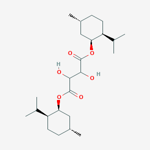 molecular formula C24H42O6 B322890 Bis(2-isopropyl-5-methylcyclohexyl) 2,3-dihydroxysuccinate 