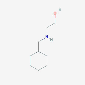 molecular formula C9H19NO B3229000 2-[(Cyclohexylmethyl)amino]ethan-1-ol CAS No. 127403-95-6