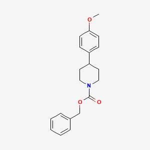 1-Benzyloxycarbonyl-4-(4-methoxyphenyl)piperidine