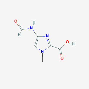 4-Formamido-1-methyl-1H-imidazole-2-carboxylic acid