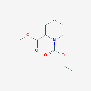 B3229482 Methyl 1-ethoxycarbonyl CAS No. 128892-15-9