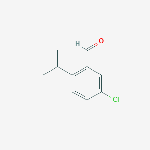 Benzaldehyde, 5-chloro-2-(1-methylethyl)-