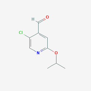 5-Chloro-2-isopropoxyisonicotinaldehyde