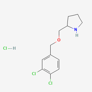 2-(3,4-Dichloro-benzyloxymethyl)-pyrrolidine hydrochloride