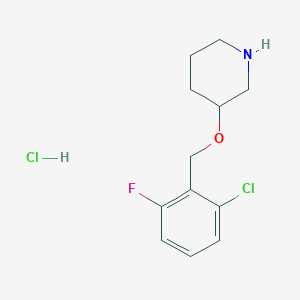 3-(2-Chloro-6-fluoro-benzyloxy)-piperidine hydrochloride