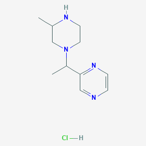 2-[1-(3-Methyl-piperazin-1-yl)-ethyl]-pyrazine hydrochloride