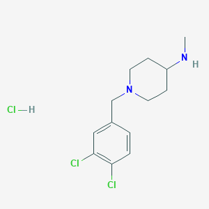 [1-(3,4-Dichloro-benzyl)-piperidin-4-yl]-methyl-amine hydrochloride
