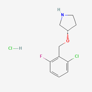 (S)-3-(2-Chloro-6-fluoro-benzyloxy)-pyrrolidine hydrochloride