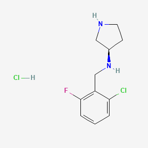 (2-Chloro-6-fluoro-benzyl)-(R)-pyrrolidin-3-yl-amine hydrochloride