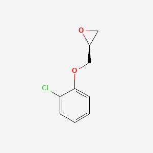 molecular formula C9H9ClO2 B3230067 (S)-2-((2-Chlorophenoxy)methyl)oxirane CAS No. 128994-25-2