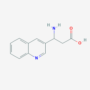 3-Amino-3-(quinolin-3-yl)-propionic acid