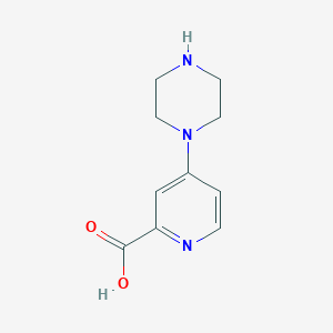 4-(Piperazin-1-yl)pyridine-2-carboxylic acid