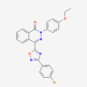 4-[3-(4-bromophenyl)-1,2,4-oxadiazol-5-yl]-2-(4-ethoxyphenyl)phthalazin-1(2H)-one