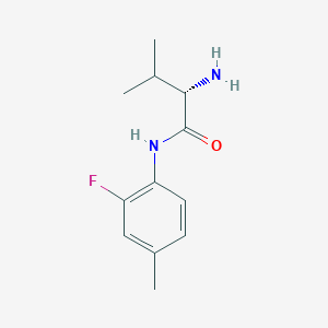 (S)-2-Amino-N-(2-fluoro-4-methyl-phenyl)-3-methyl-butyramide
