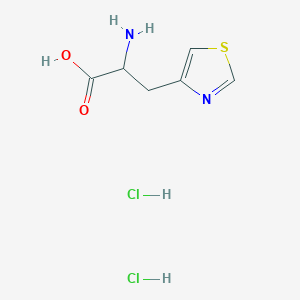 2-Amino-3-(1,3-thiazol-4-yl)propanoic acid dihydrochloride