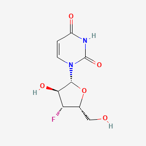 1-((2R,3S,4R,5R)-4-Fluoro-3-hydroxy-5-(hydroxymethyl)tetrahydrofuran-2-yl)pyrimidine-2,4(1H,3H)-dione