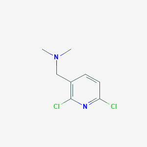 [(2,6-Dichloropyridin-3-yl)methyl]dimethylamine
