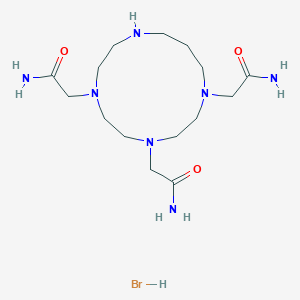 1,4,7-Tris(aminocarbonylmethyl)-1,4,7,10-tetraazacyclotridecane hydrobromide