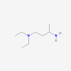 molecular formula C8H20N2 B3230371 (3-Aminobutyl)diethylamine CAS No. 13022-88-3