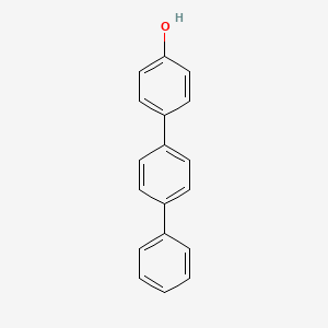 molecular formula C18H14O B3230418 [1,1':4',1''-Terphenyl]-4-ol CAS No. 13041-65-1