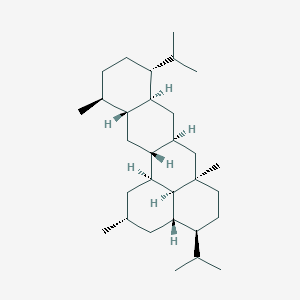1H-Benzo[de]naphthacene, eicosahydro-2,6a,12-trimethyl-4,9-bis(1-methylethyl)-, (2R,3aR,4R,6aS,7aR,8aS,9S,12R,12aS,13aS,13bR,13cR)-rel-