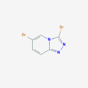 molecular formula C6H3Br2N3 B3230456 3,6-Dibromo-[1,2,4]triazolo[4,3-a]pyridine CAS No. 1305208-13-2