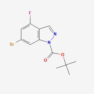 1-Boc-6-bromo-4-fluoro-1H-indazole