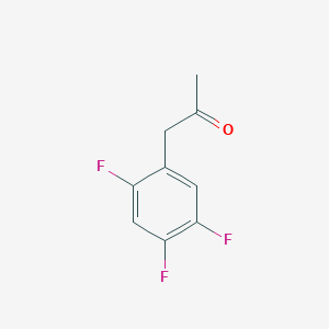 molecular formula C9H7F3O B3230460 1-(2,4,5-Trifluorophenyl)propan-2-one CAS No. 1305324-02-0