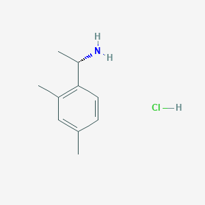 B3230491 (1S)-1-(2,4-dimethylphenyl)ethan-1-amine hydrochloride CAS No. 1305710-73-9